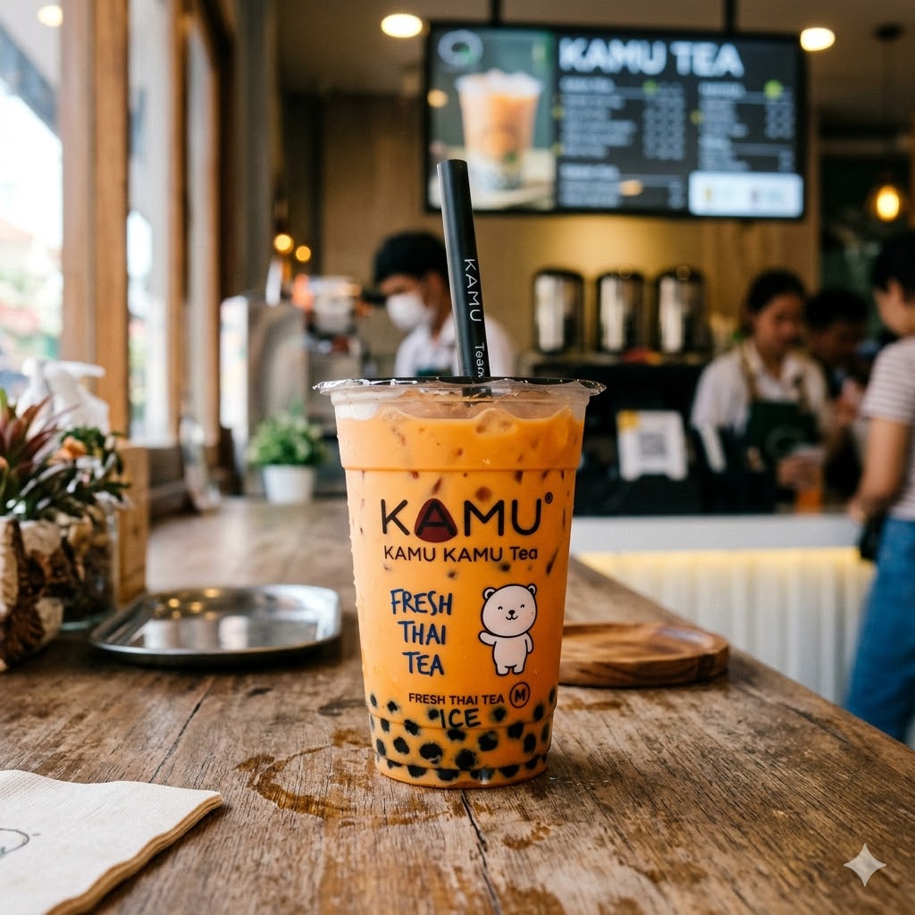 Kamu Thai Tea fresh thai tea